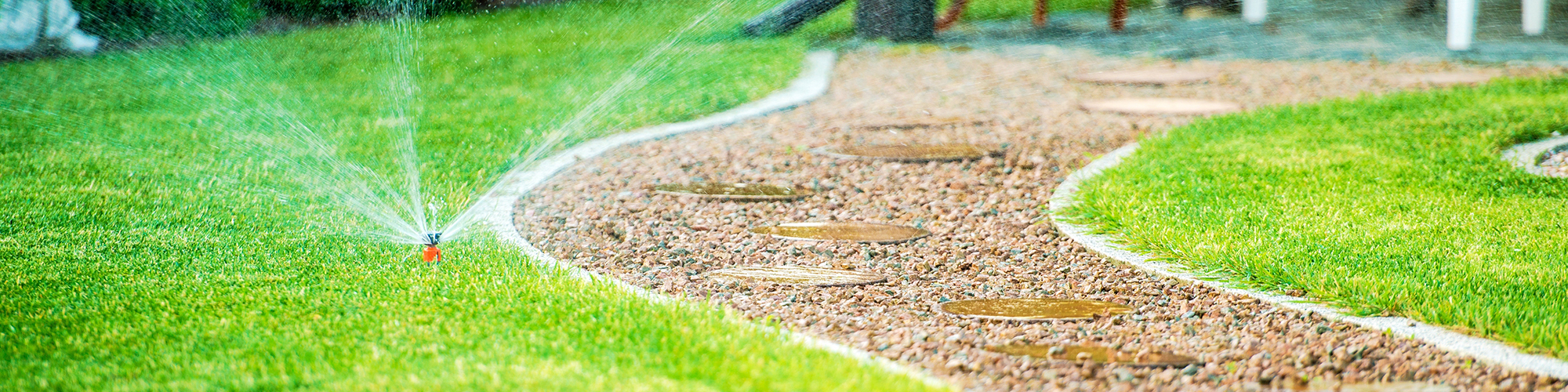 Repaired Irrigation System